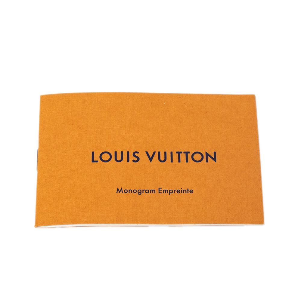 Louis Vuitton Papyrus Creme Monogramm Empreinte Leder Sully PM Tasche 3