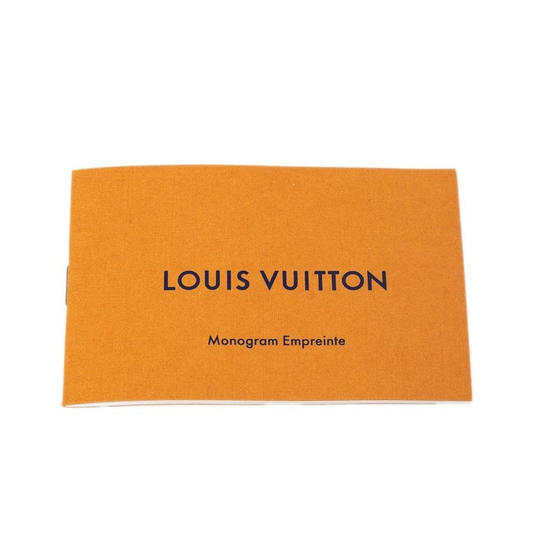 Louis Vuitton Papyrus Creme Monogram Empreinte Leather Sully PM