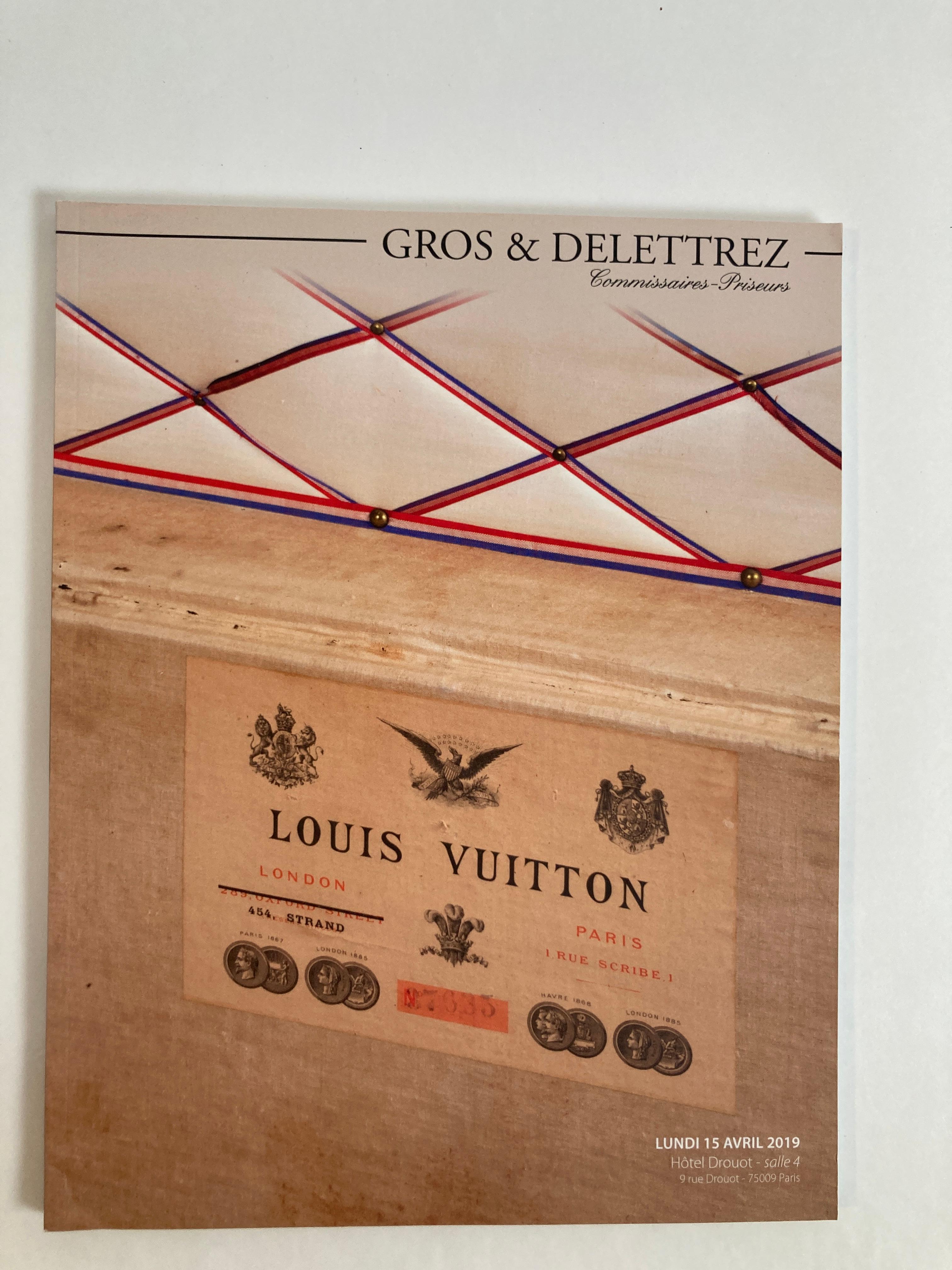 Louis Vuitton Paris Auction Catalog 2019  by Gros & Delettrez For Sale 6