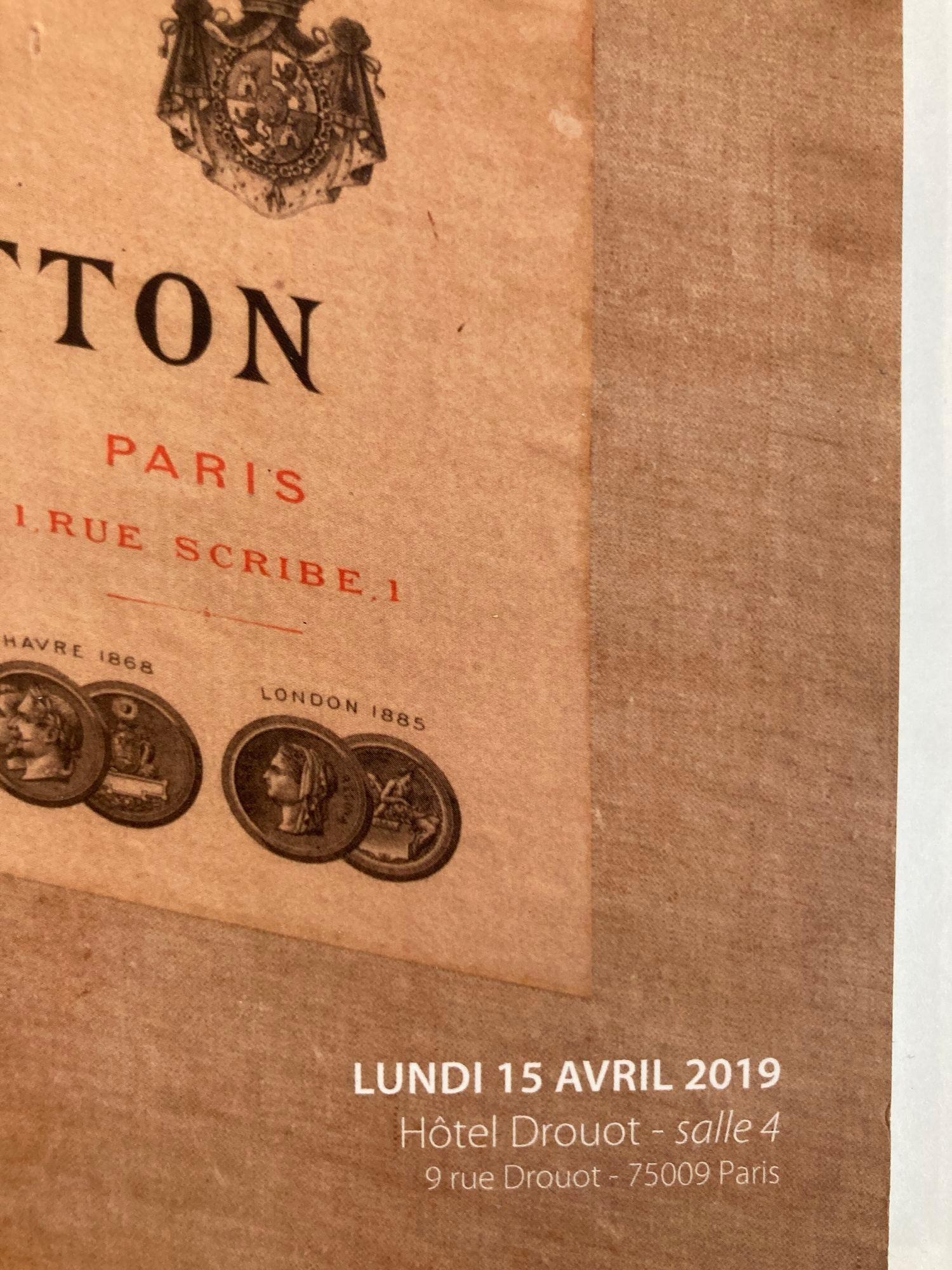 French Louis Vuitton Paris Auction Catalog 2019 by Gros & Delettrez For Sale