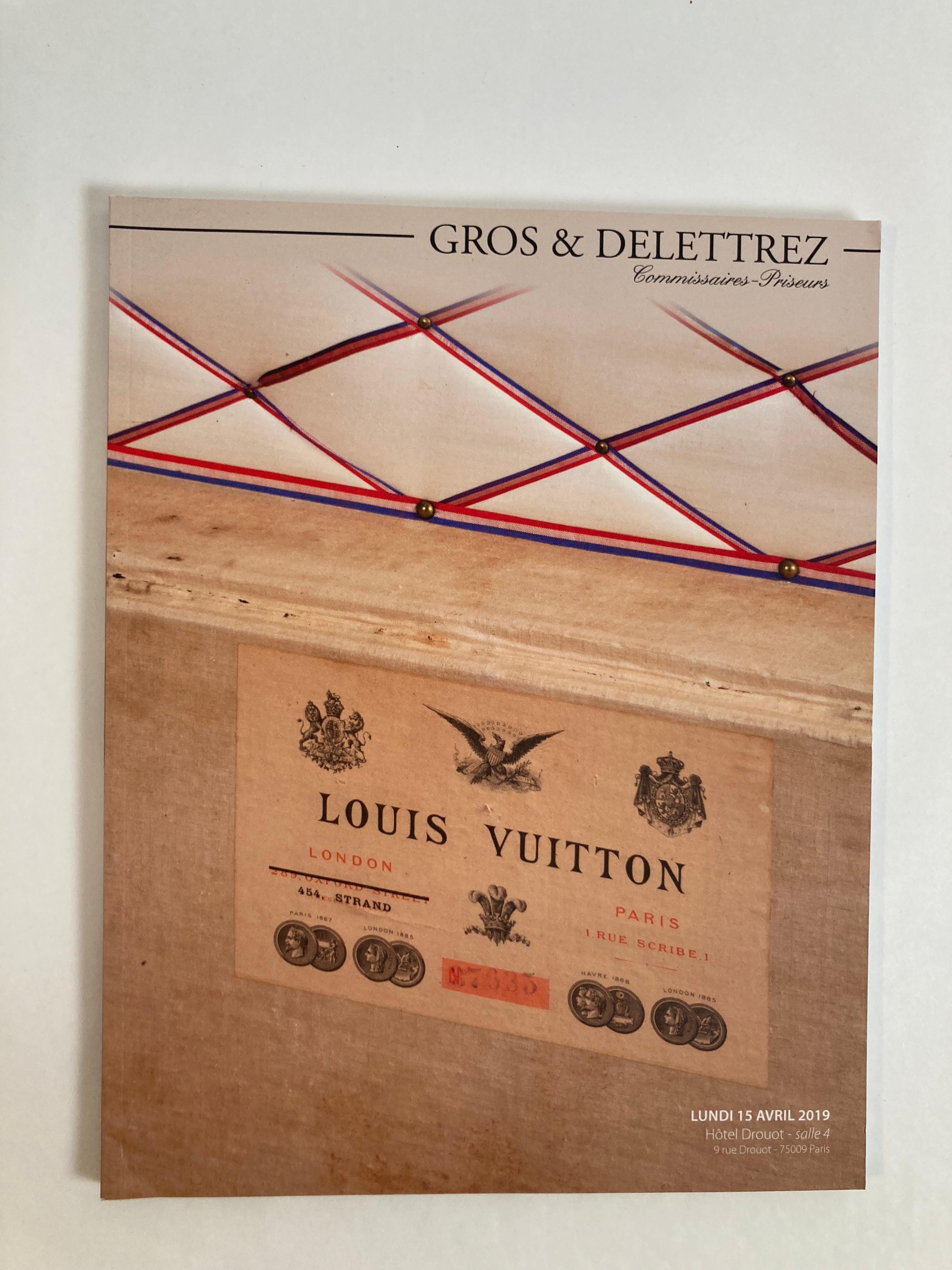 Louis Vuitton Paris Auction Catalog 2019  by Gros & Delettrez In Good Condition For Sale In North Hollywood, CA