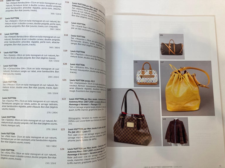 Louis Vuitton Paris Auction Catalog 2019 by Gros and Delettrez For