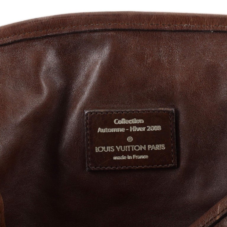 Louis Vuitton Paris Souple Whisper Bag Leather PM at 1stDibs