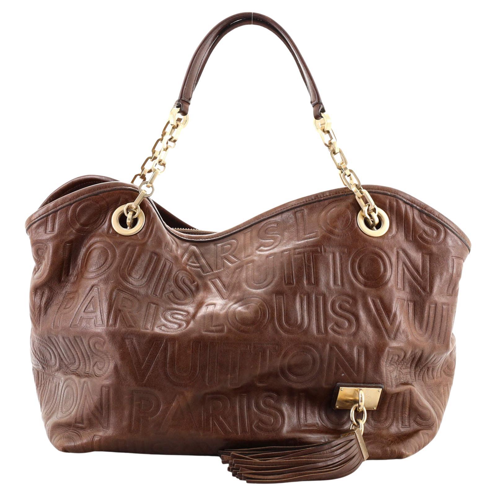 Louis Vuitton Paris Souple Whisper Bag Leather PM