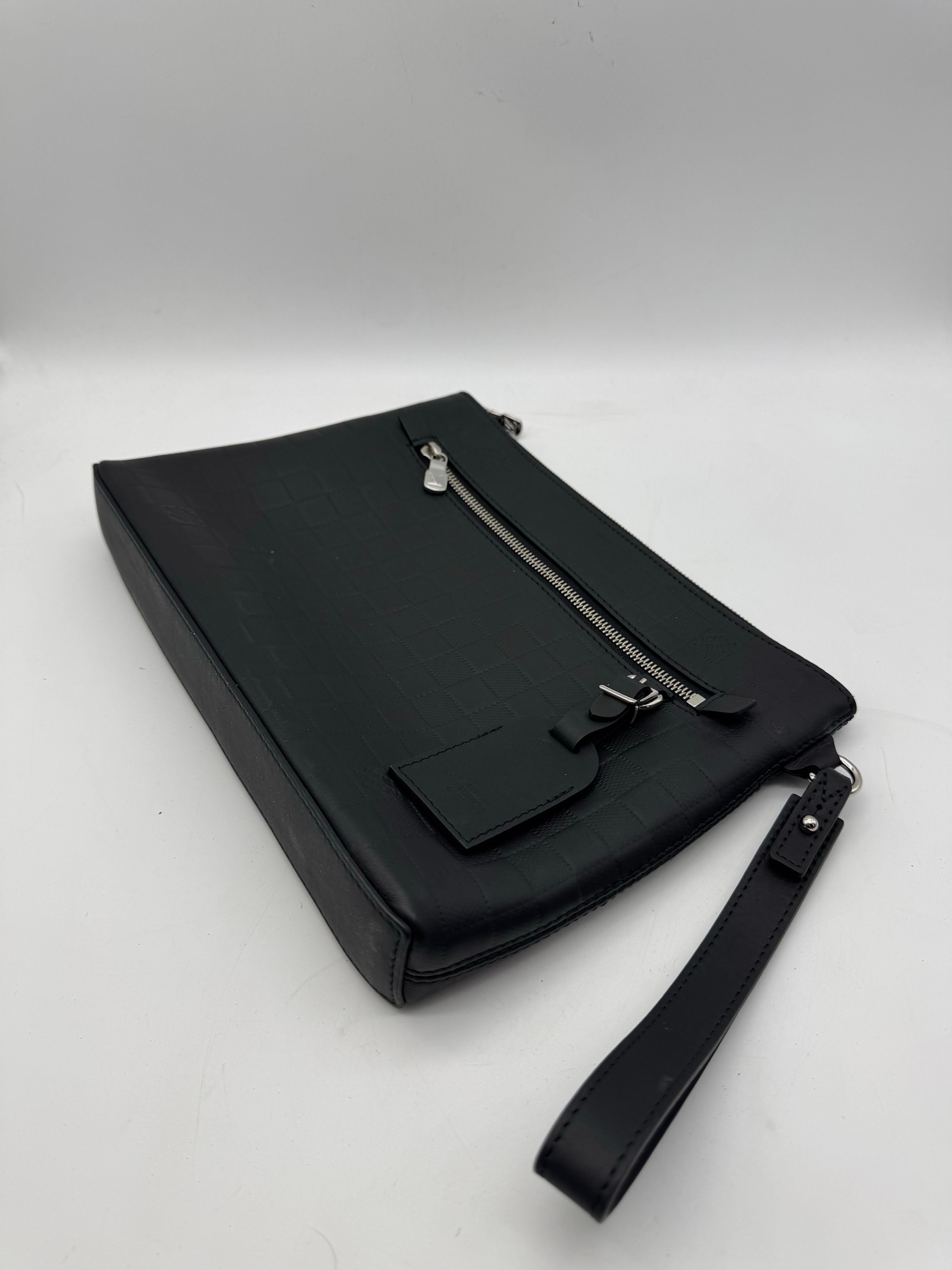Women's or Men's Louis Vuitton Paris Takeoff Pouch Bag For Sale