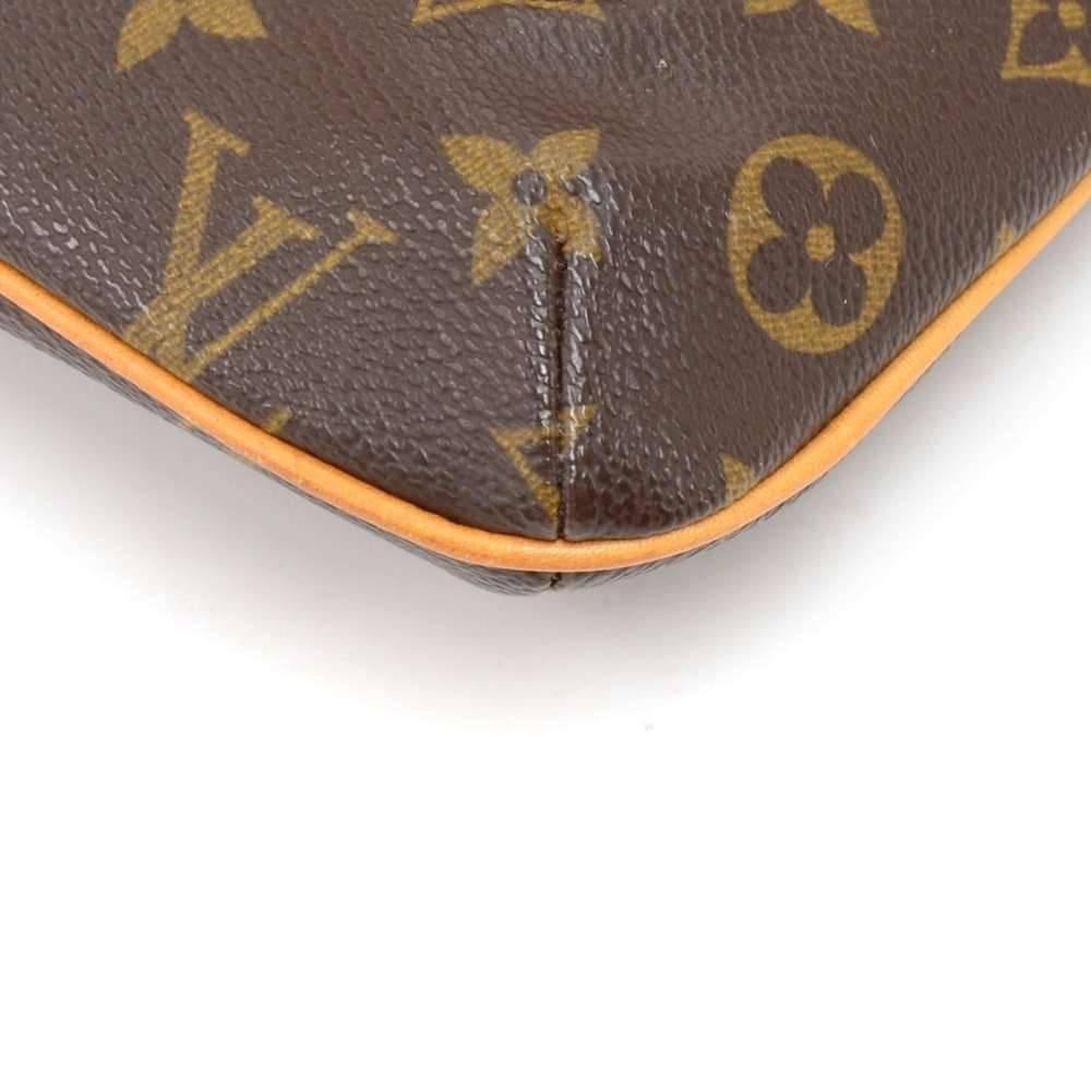 Louis Vuitton Partition Monogram Canvas Wristlet Bag 2