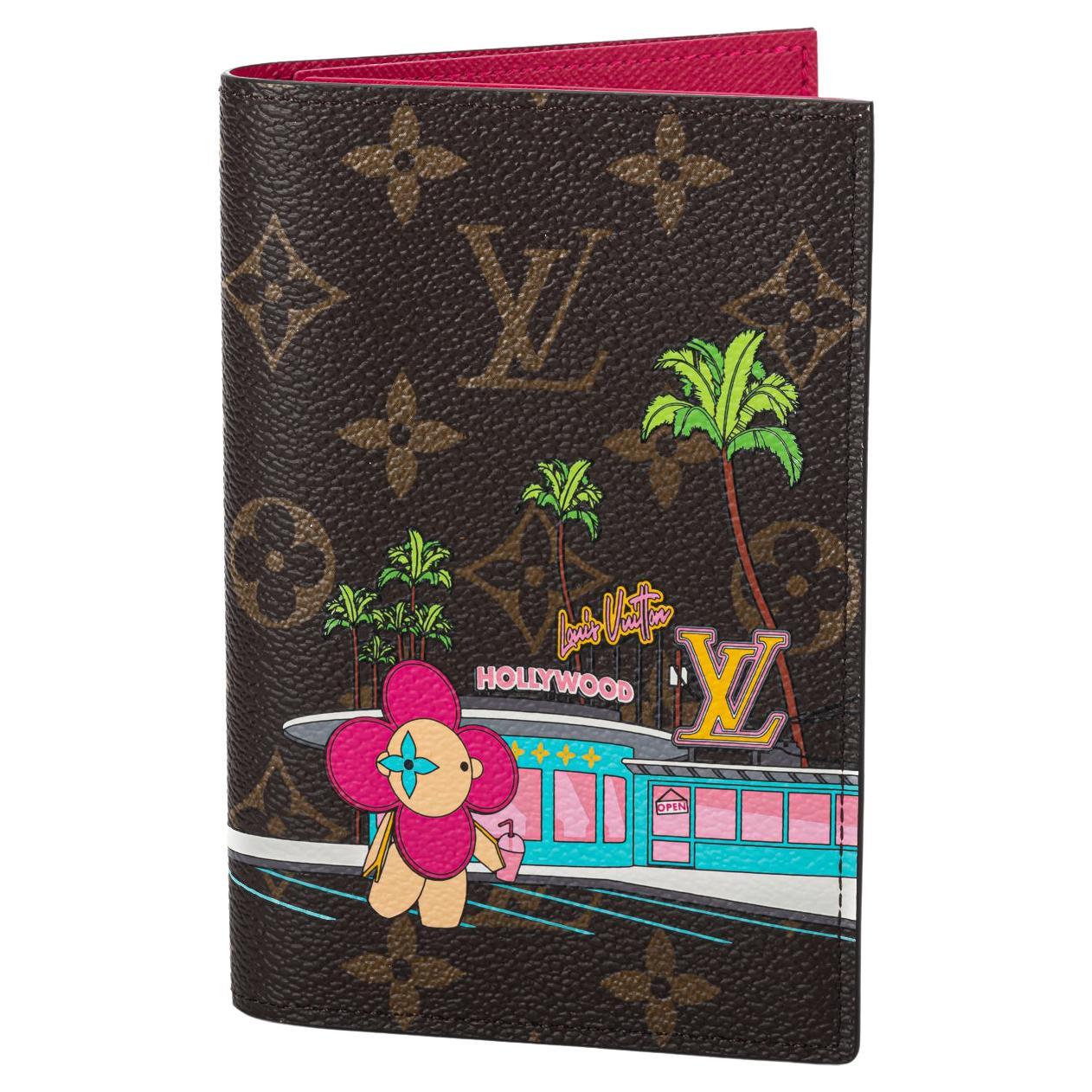 Ví Nam Louis Vuitton Passport Cover Monogram Canvas M64502  LUXITY