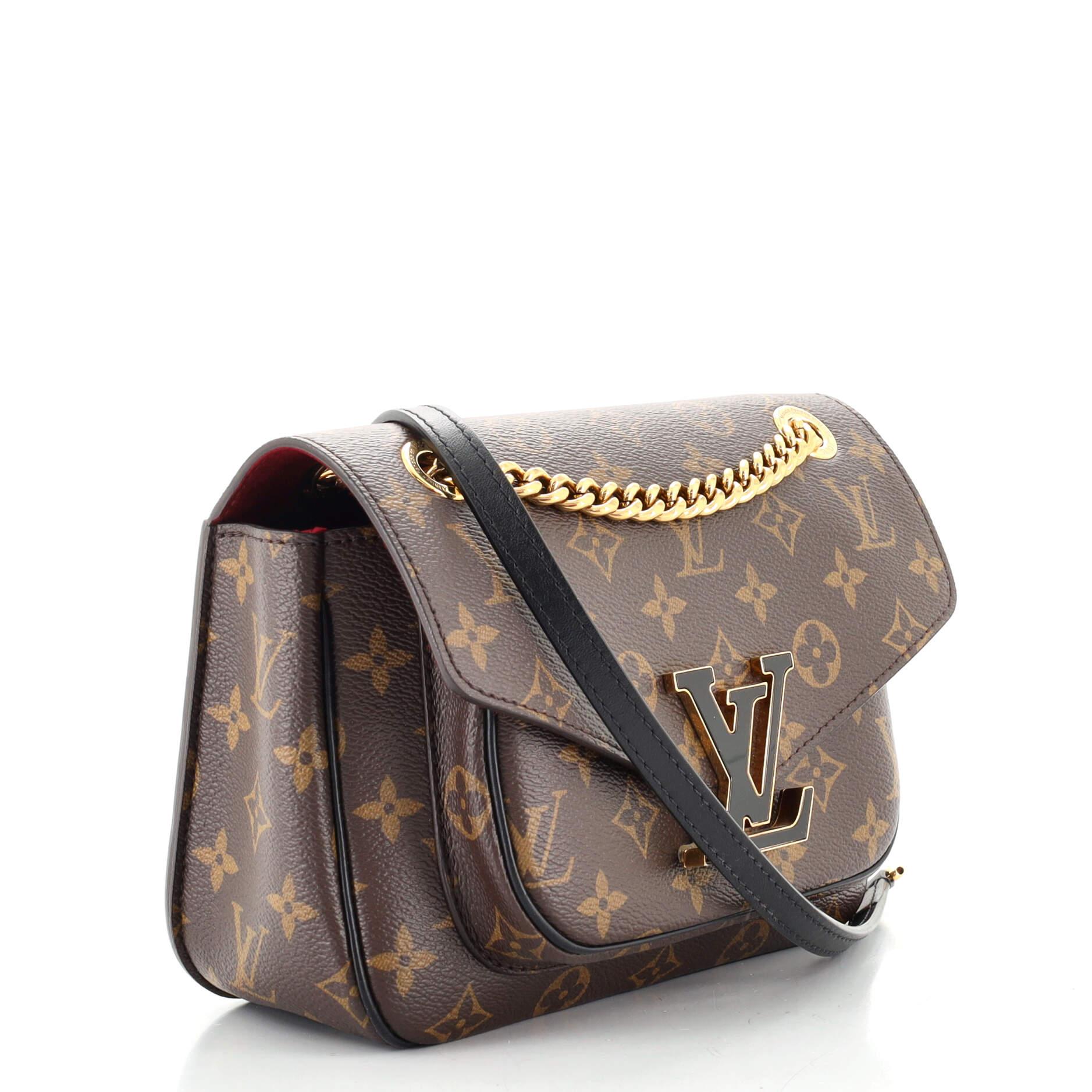 Passy Handtasche aus Segeltuch mit Monogramm von Louis Vuitton (Schwarz)