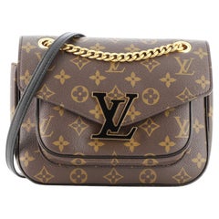 Passy Handtasche aus Segeltuch mit Monogramm von Louis Vuitton