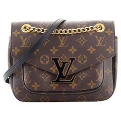 Louis Vuitton Passy Handtasche mit Monogramm aus Segeltuch