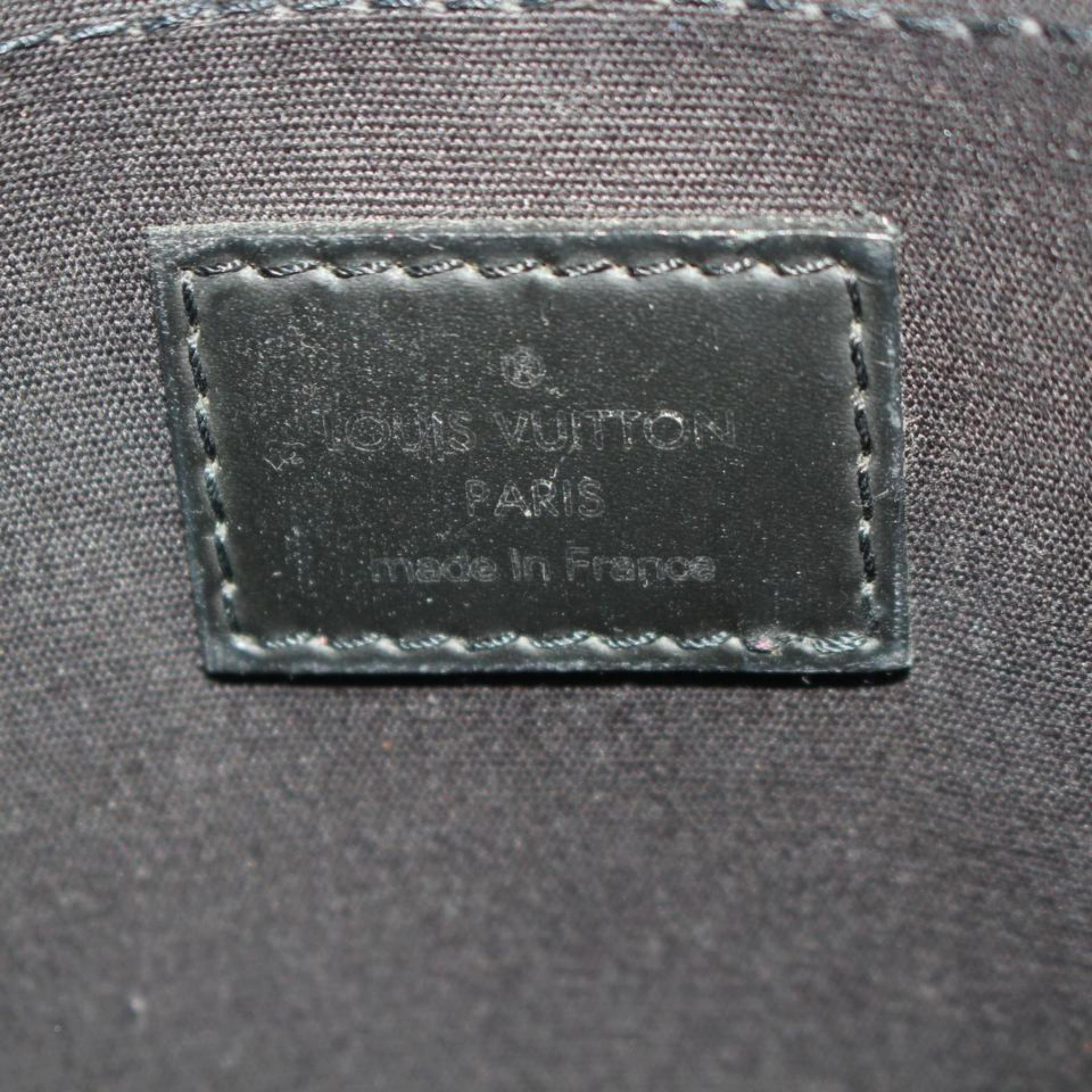 Louis Vuitton Passy Noir Gm 868989 Black Leather Shoulder Bag For Sale ...