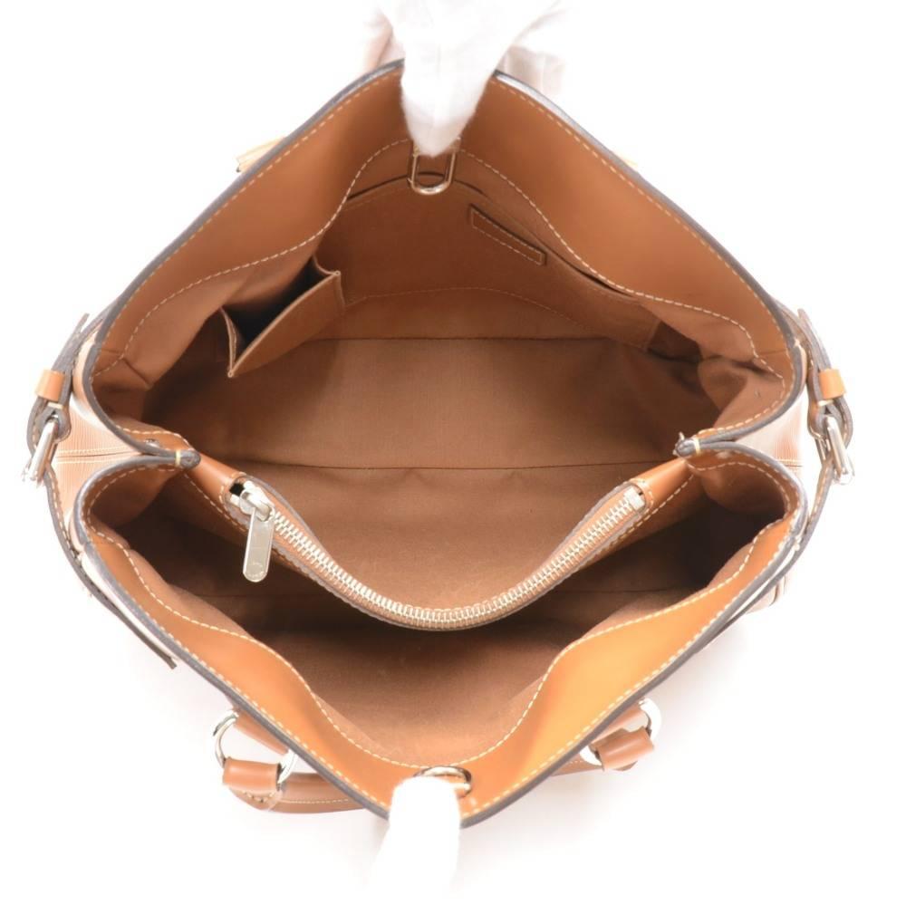 Louis Vuitton Passy PM Cannelle Epi Leather Handbag  For Sale 3