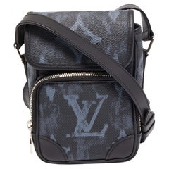 Louis Vuitton Pastel Black Monogram Amazone Messenger Bag