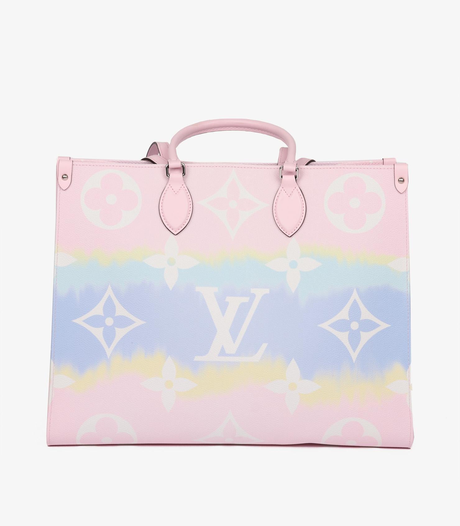 Louis Vuitton Pastel Pink Giant Monogram Escale Onthego GM 1
