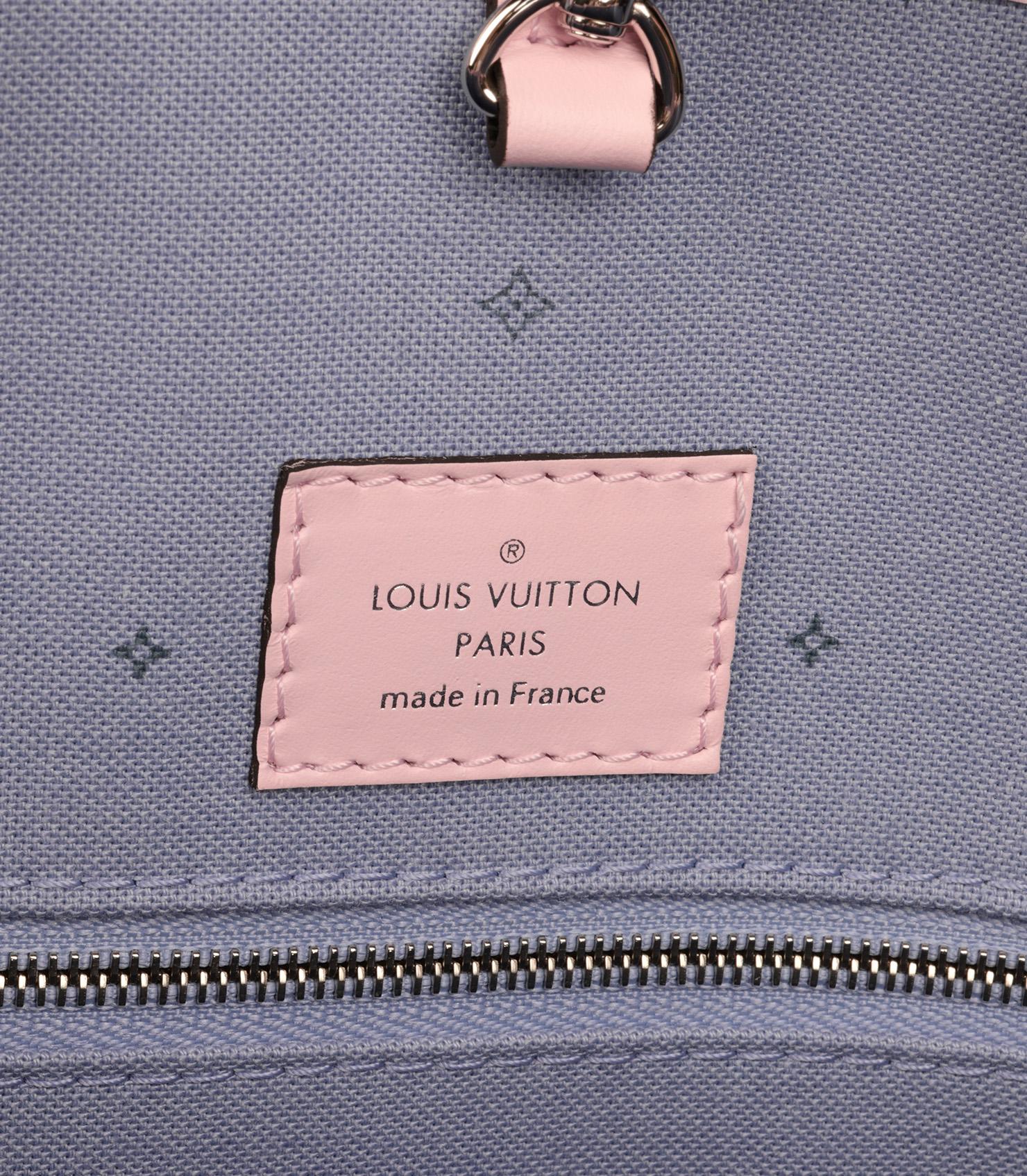 Louis Vuitton Pastel Pink Giant Monogram Onthego GM For Sale 3