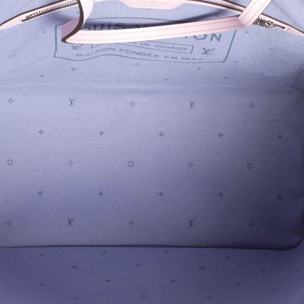 Louis Vuitton Pastell Tie Dye Monogramm Canvas Neverfull Escale MM Tasche 2