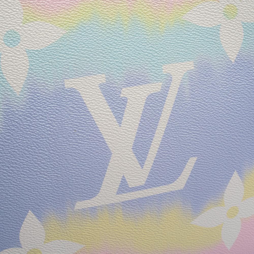 Louis Vuitton Pastel Tie Dye Monogram Canvas Neverfull Escale MM Bag 5