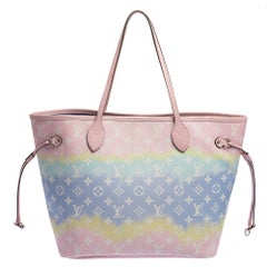 Louis Vuitton Pastel Tie Dye Monogram Canvas Neverfull Escale MM Bag