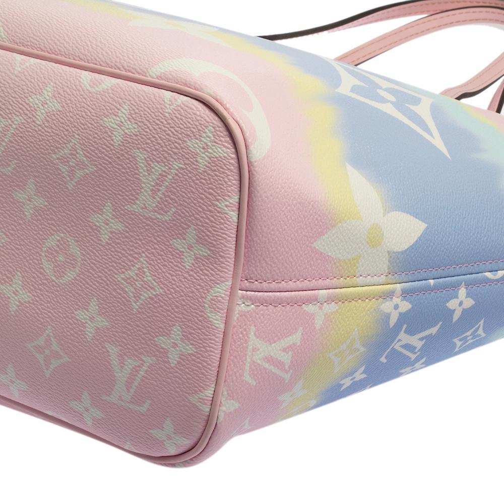 Louis Vuitton Pastel Tie Dye Monogram Canvas Neverfull Escale MM Bag 1