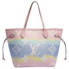 Louis Vuitton Pastel Tie Dye Monogram Canvas Neverfull Escale MM Bag