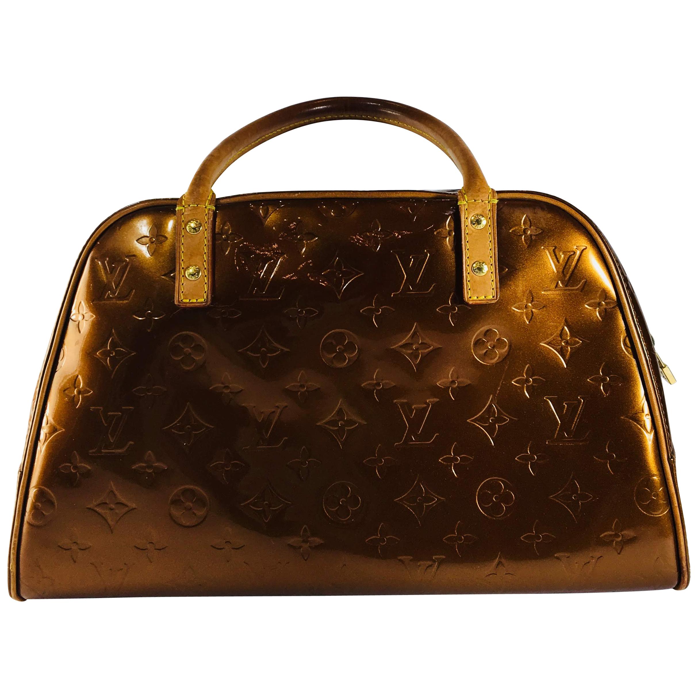 Louis Vuitton Patent Leather Handle Bag