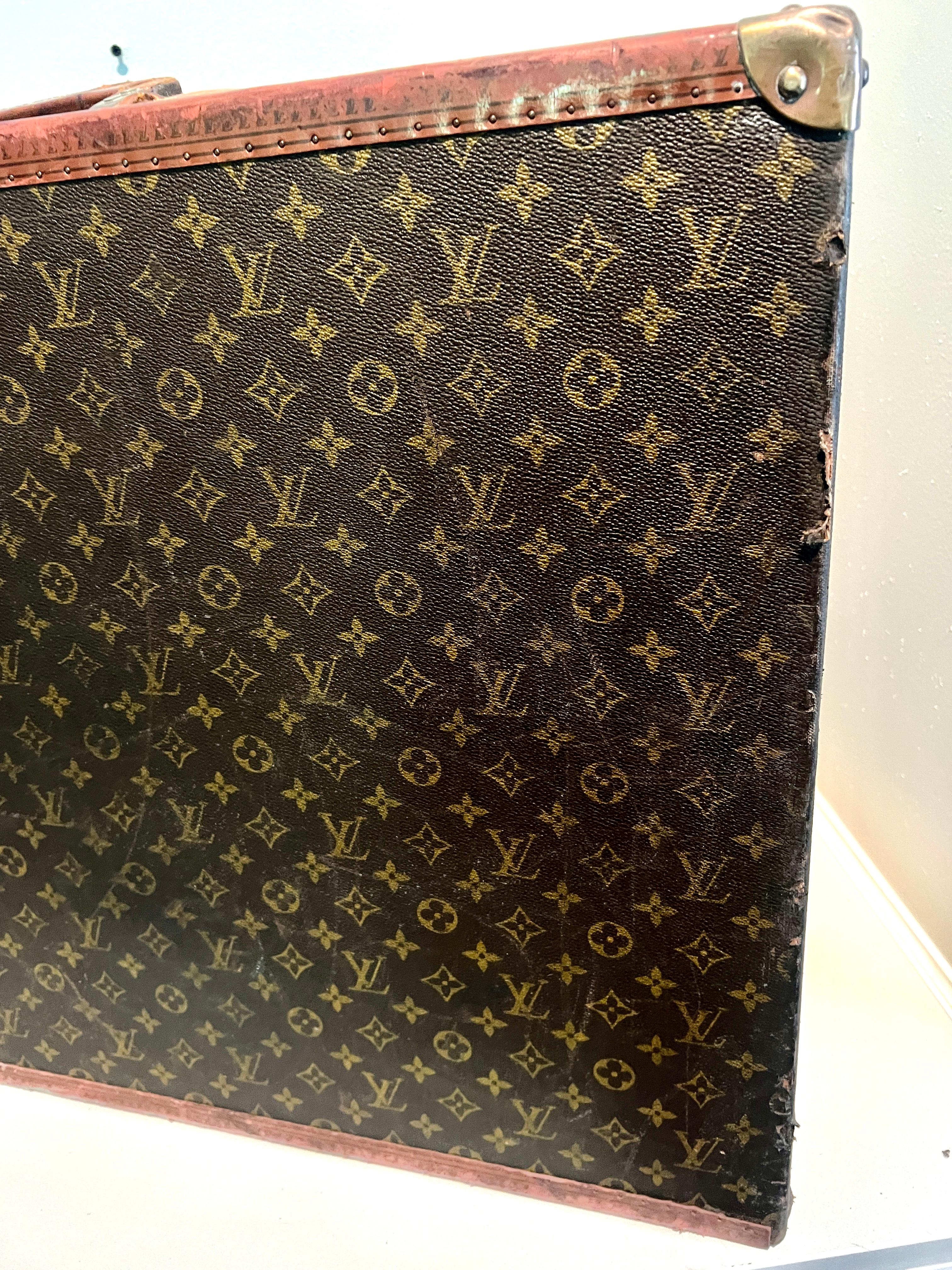 Maletas Louis Vuitton Patinadas Alzer Hard Case Vintage en venta 4