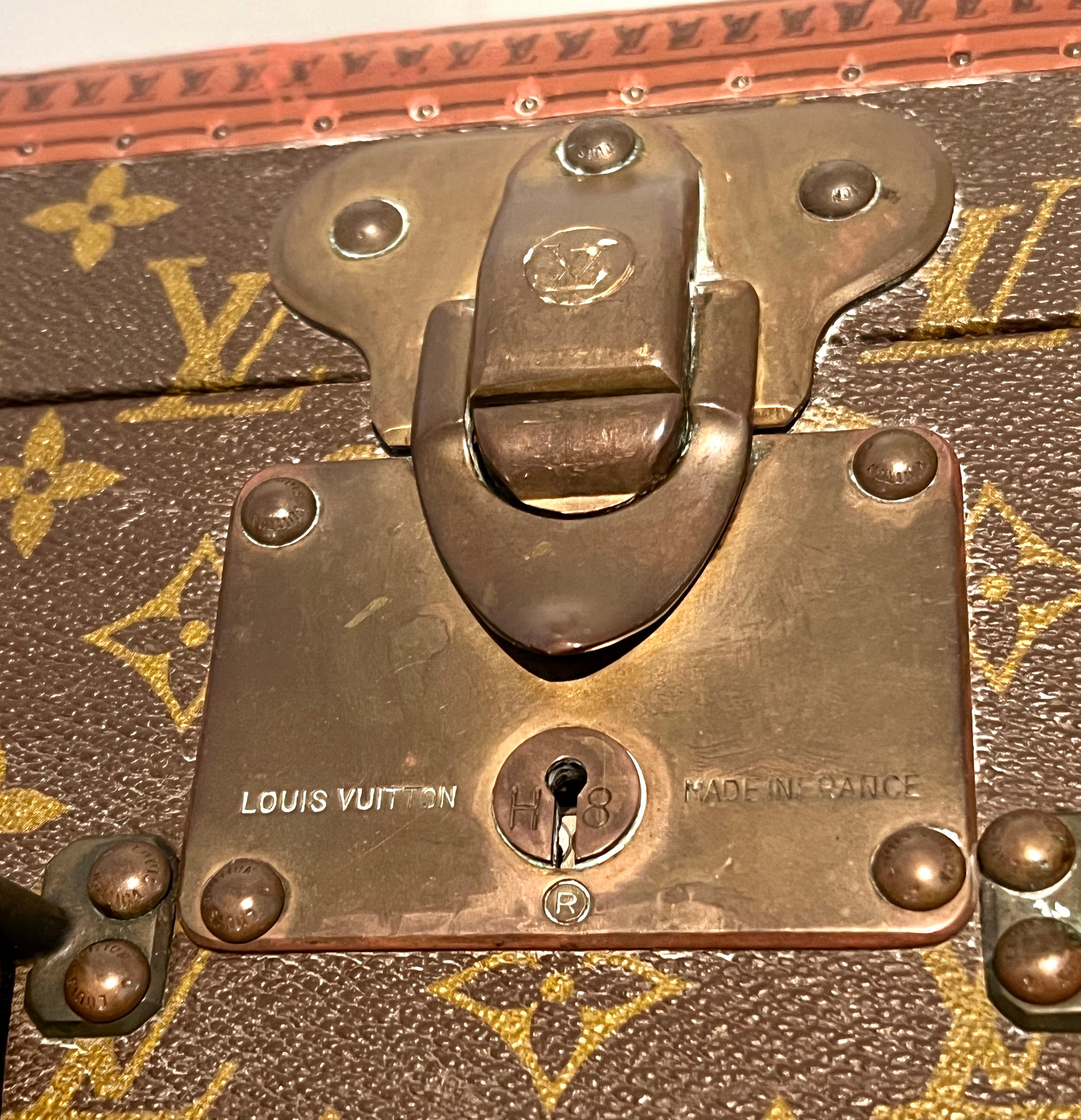 Maletas Louis Vuitton Patinadas Alzer Hard Case Vintage en venta 6