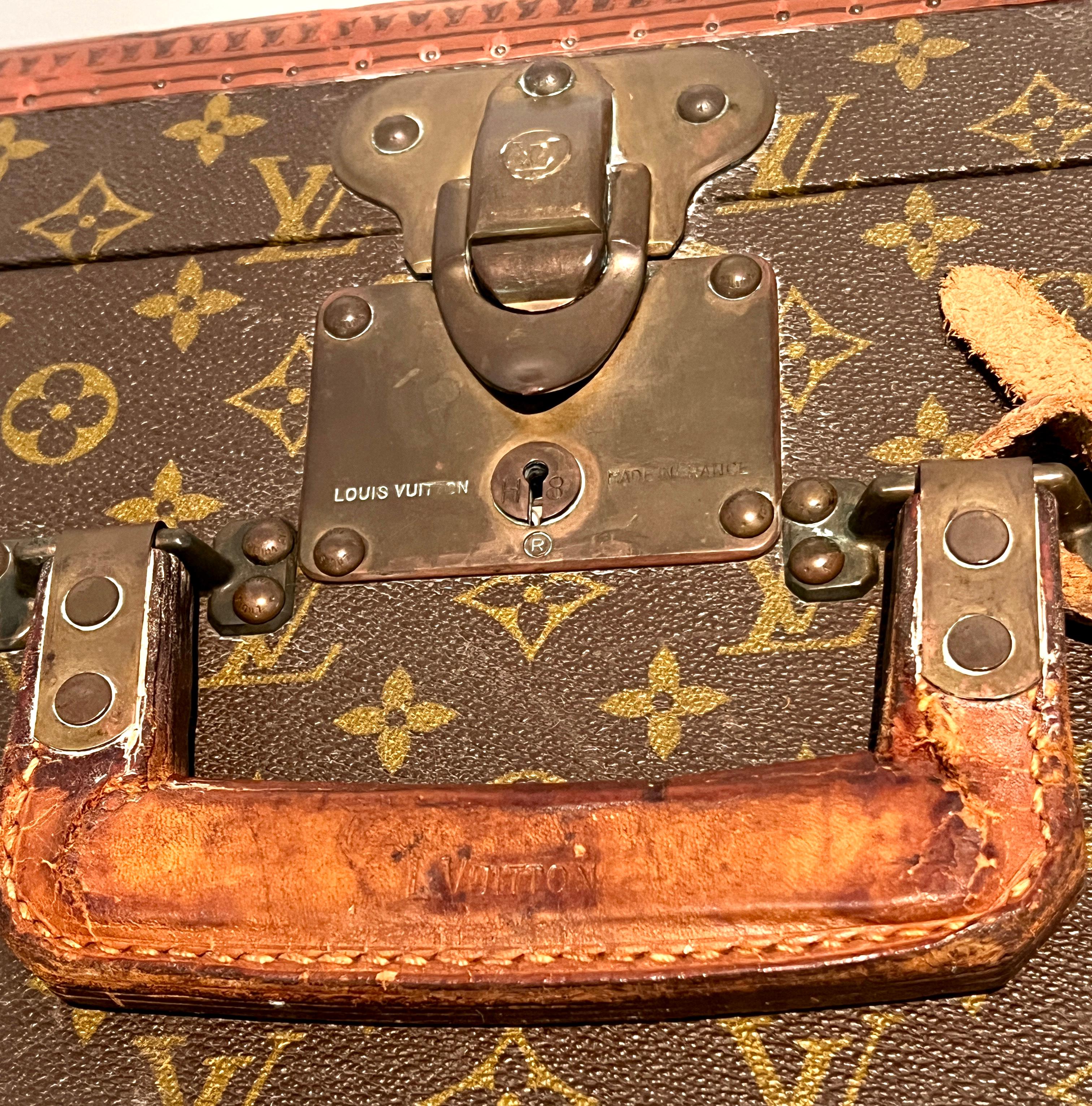 Maletas Louis Vuitton Patinadas Alzer Hard Case Vintage en venta 7