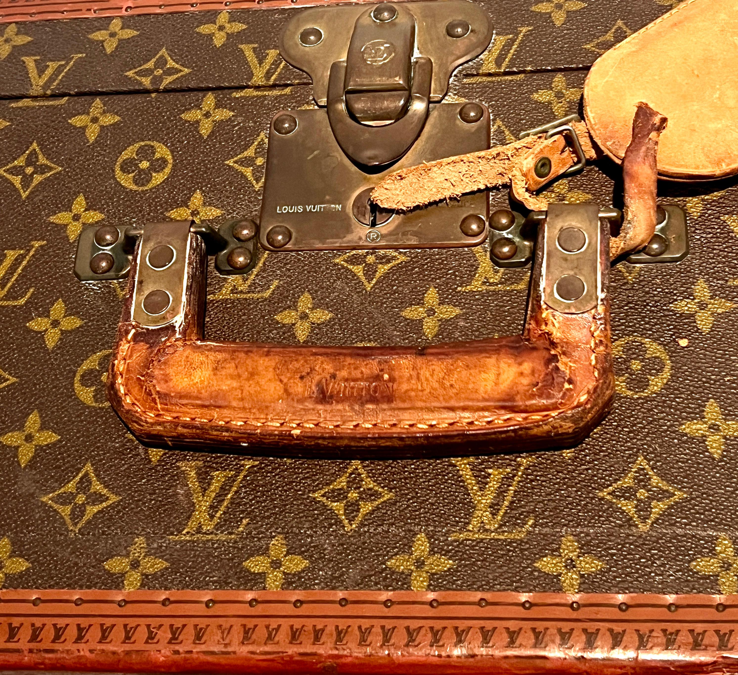 Maletas Louis Vuitton Patinadas Alzer Hard Case Vintage en venta 8