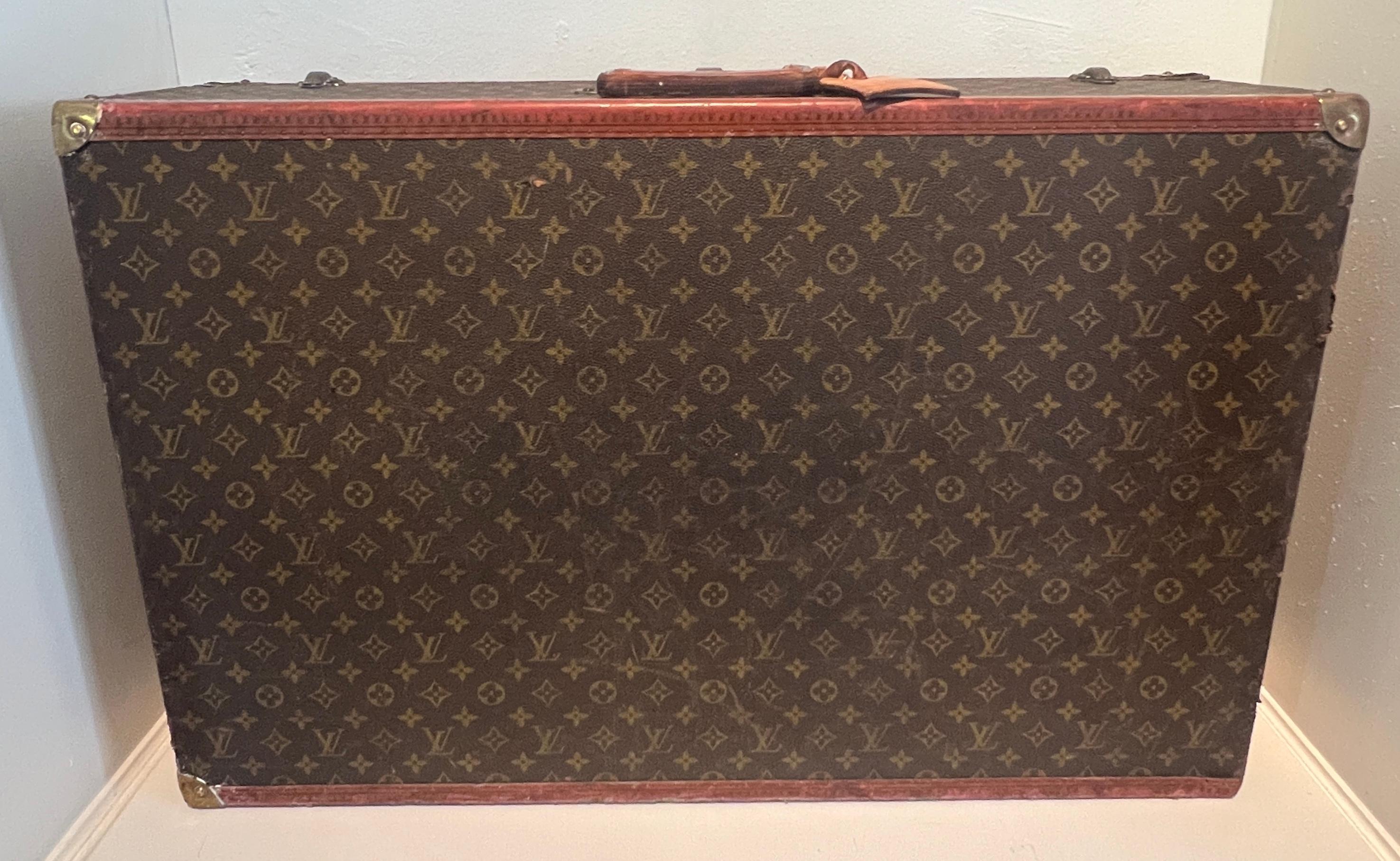 Maletas Louis Vuitton Patinadas Alzer Hard Case Vintage en venta 9