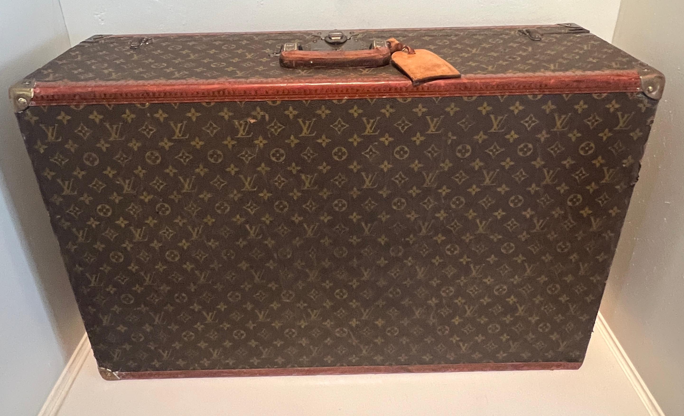 Maletas Louis Vuitton Patinadas Alzer Hard Case Vintage en venta 10
