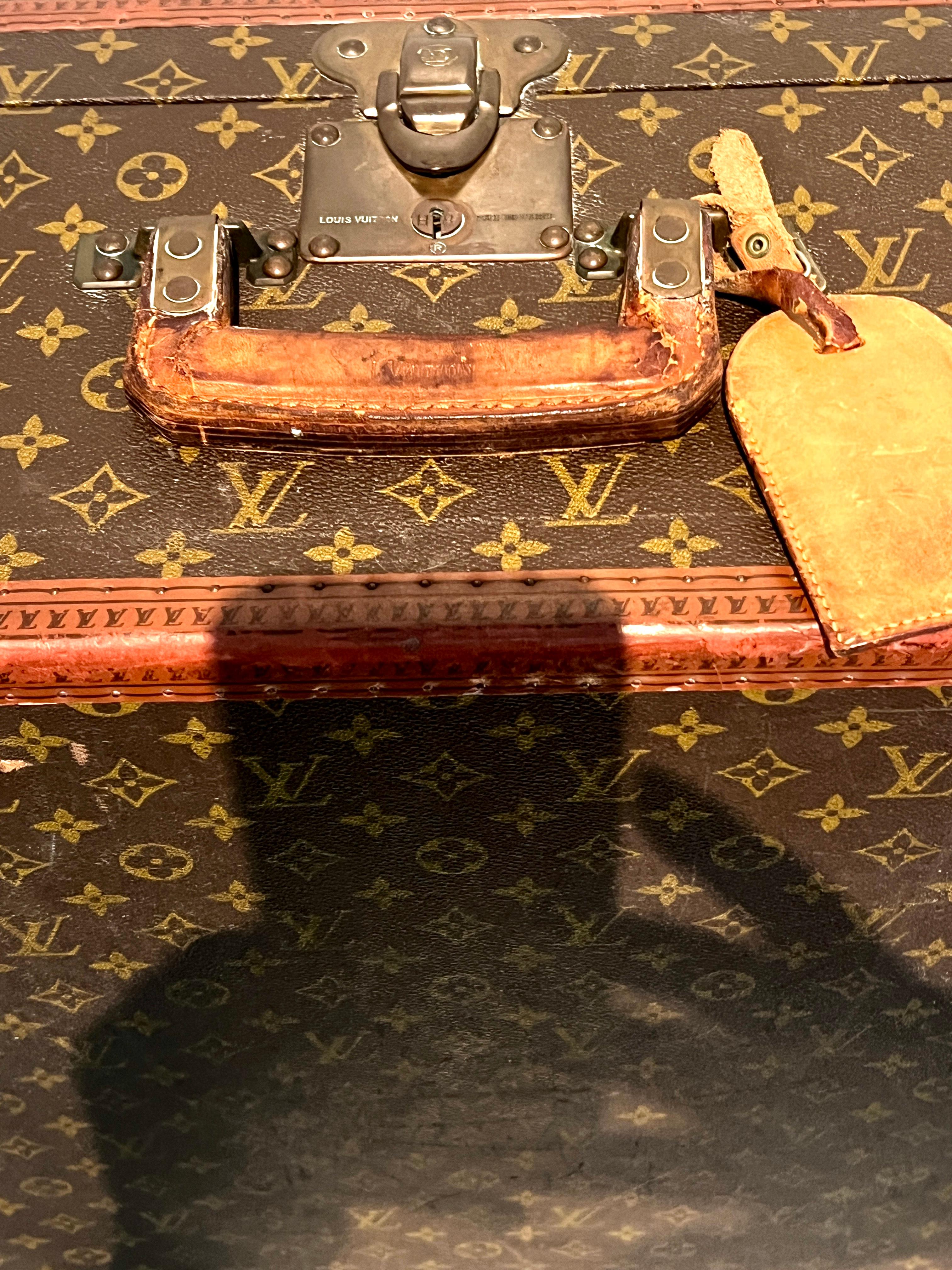 Maletas Louis Vuitton Patinadas Alzer Hard Case Vintage en venta 11