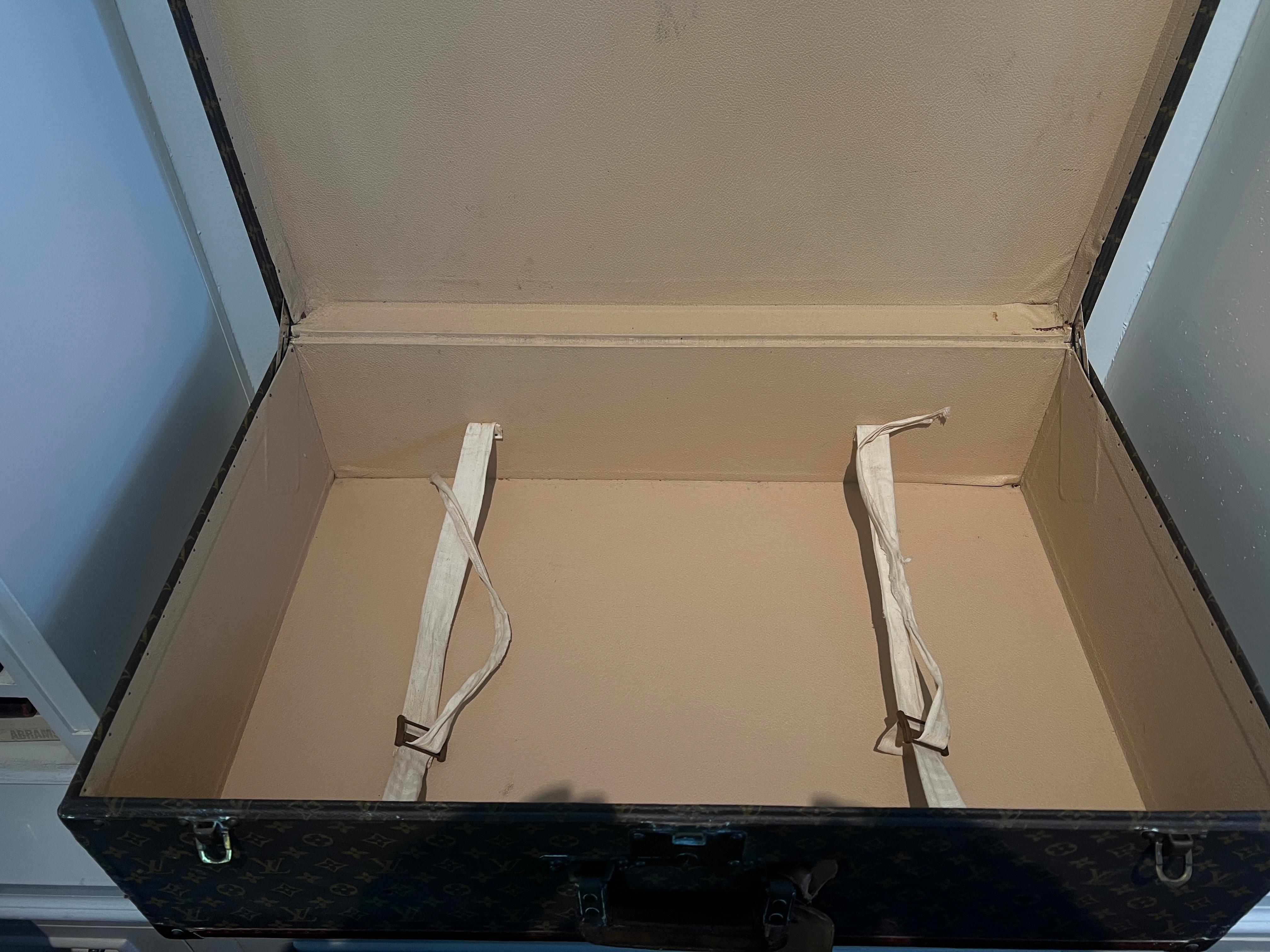 Maletas Louis Vuitton Patinadas Alzer Hard Case Vintage en venta 12
