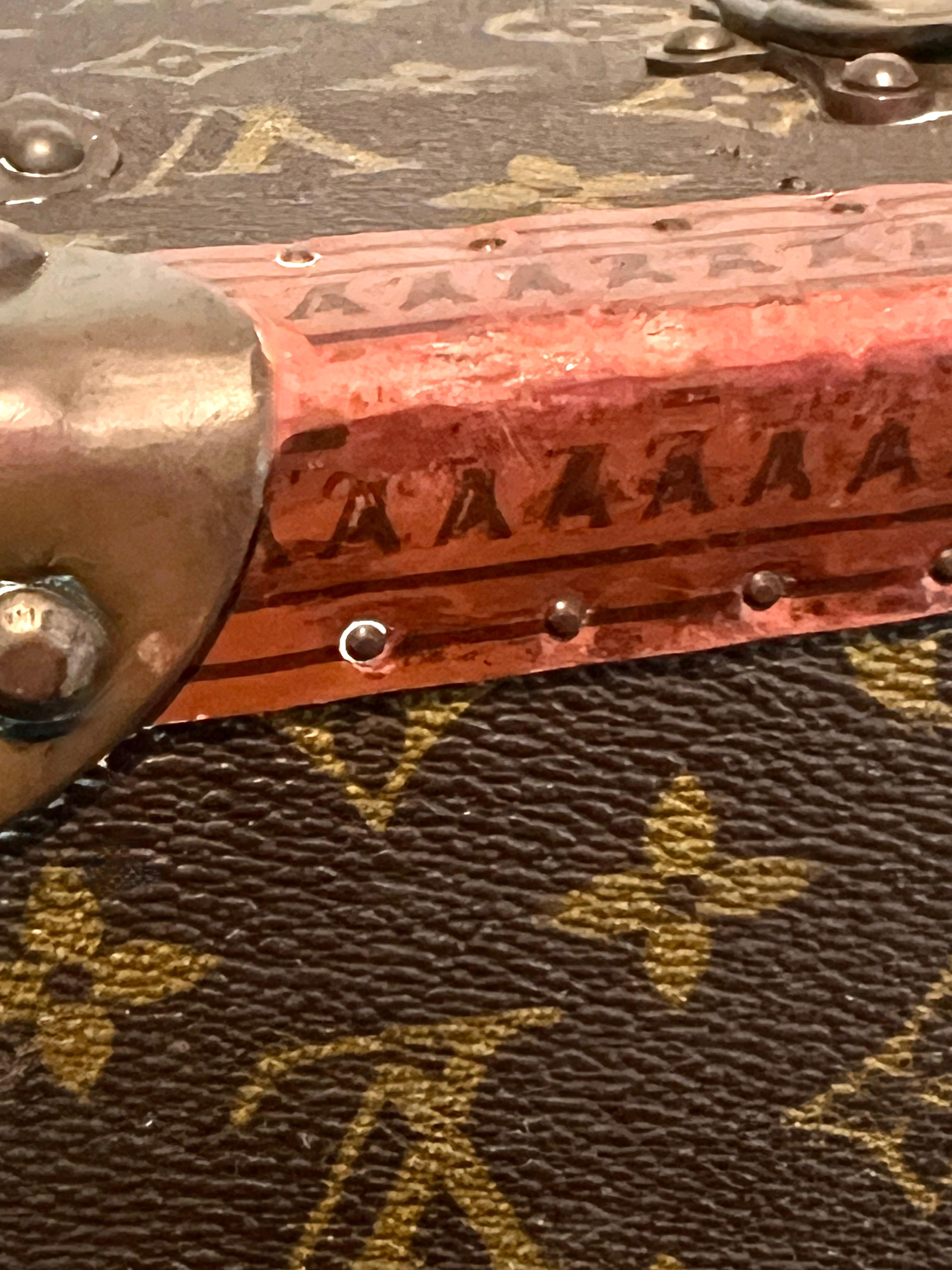 Maletas Louis Vuitton Patinadas Alzer Hard Case Vintage en Bueno estado para la venta en Los Angeles, CA