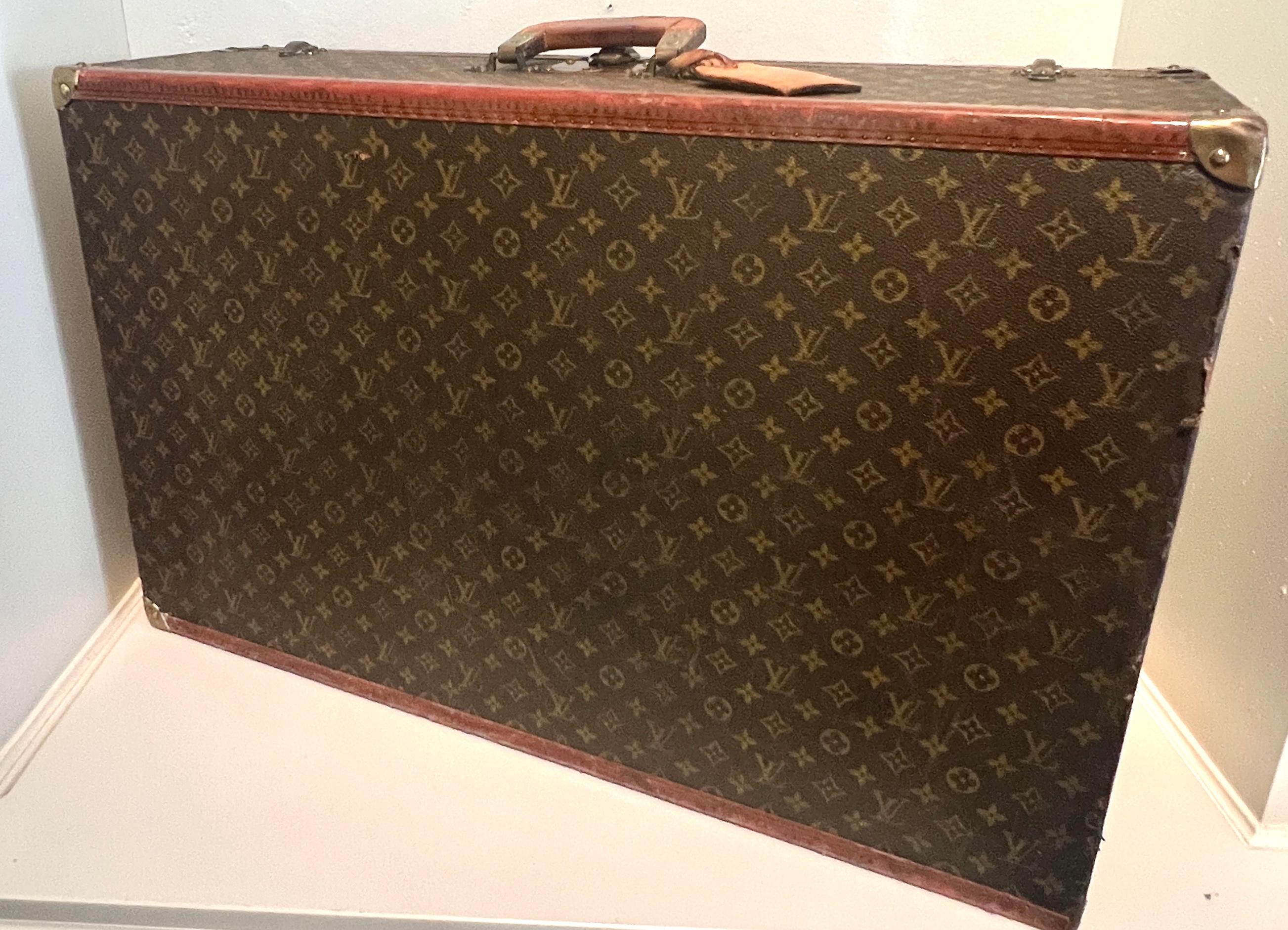Maletas Louis Vuitton Patinadas Alzer Hard Case Vintage en venta 1
