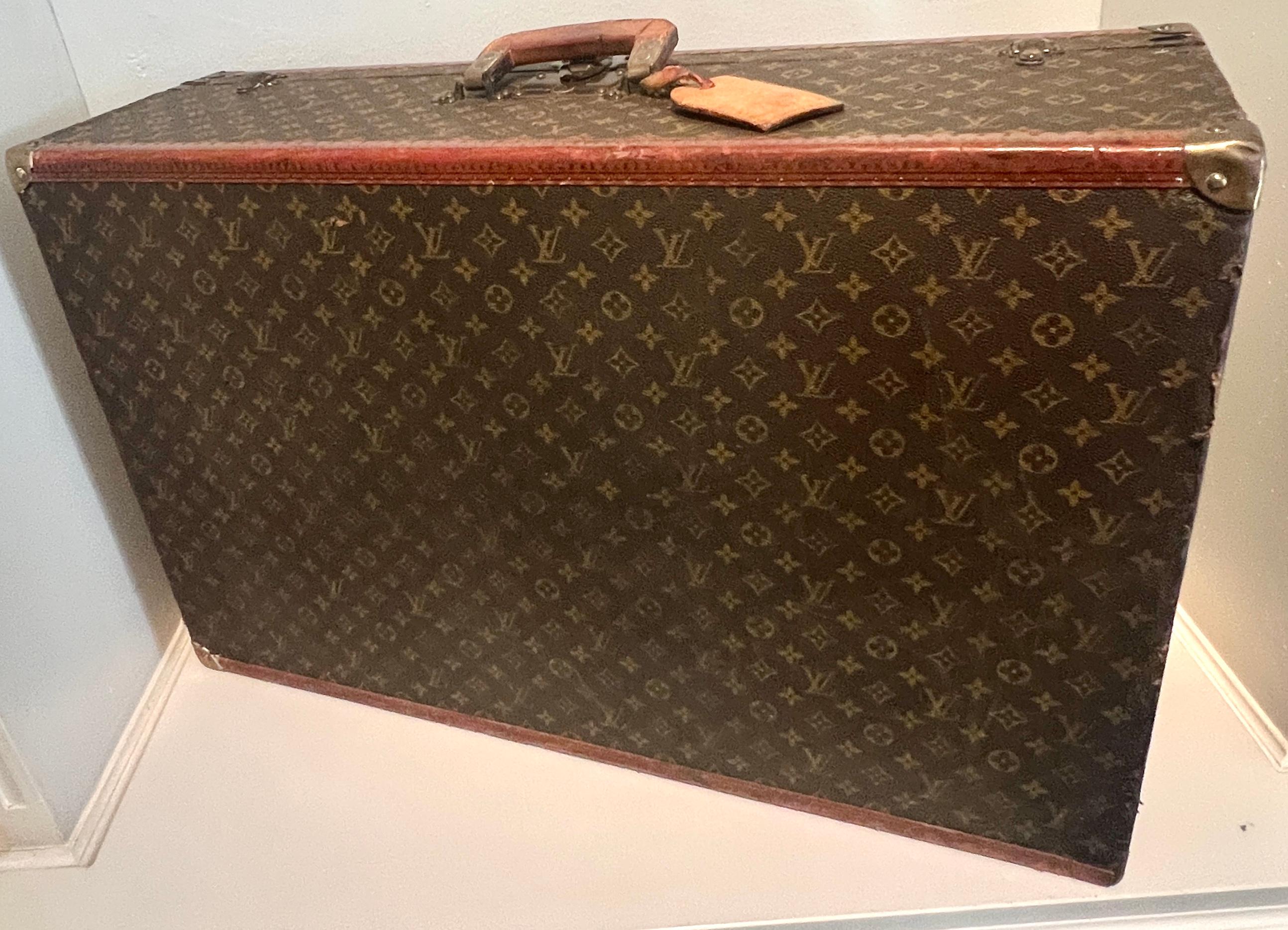 Maletas Louis Vuitton Patinadas Alzer Hard Case Vintage en venta 2