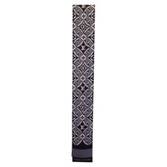 Louis Vuitton Patterned Scarf in Black Cotton