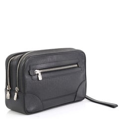 Louis Vuitton Pavel Handbag Taiga Leather