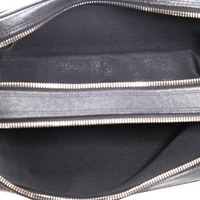 Women's or Men's Louis Vuitton Pavel Handbag Taiga Leather