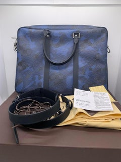 Louis Vuitton PDV Briefcase Camouflage Damier Graphite N41507 Limited