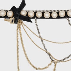 Louis Vuitton Pearl, Chain & Velvet Key Necklace by Marc Jacobs, FW 2004