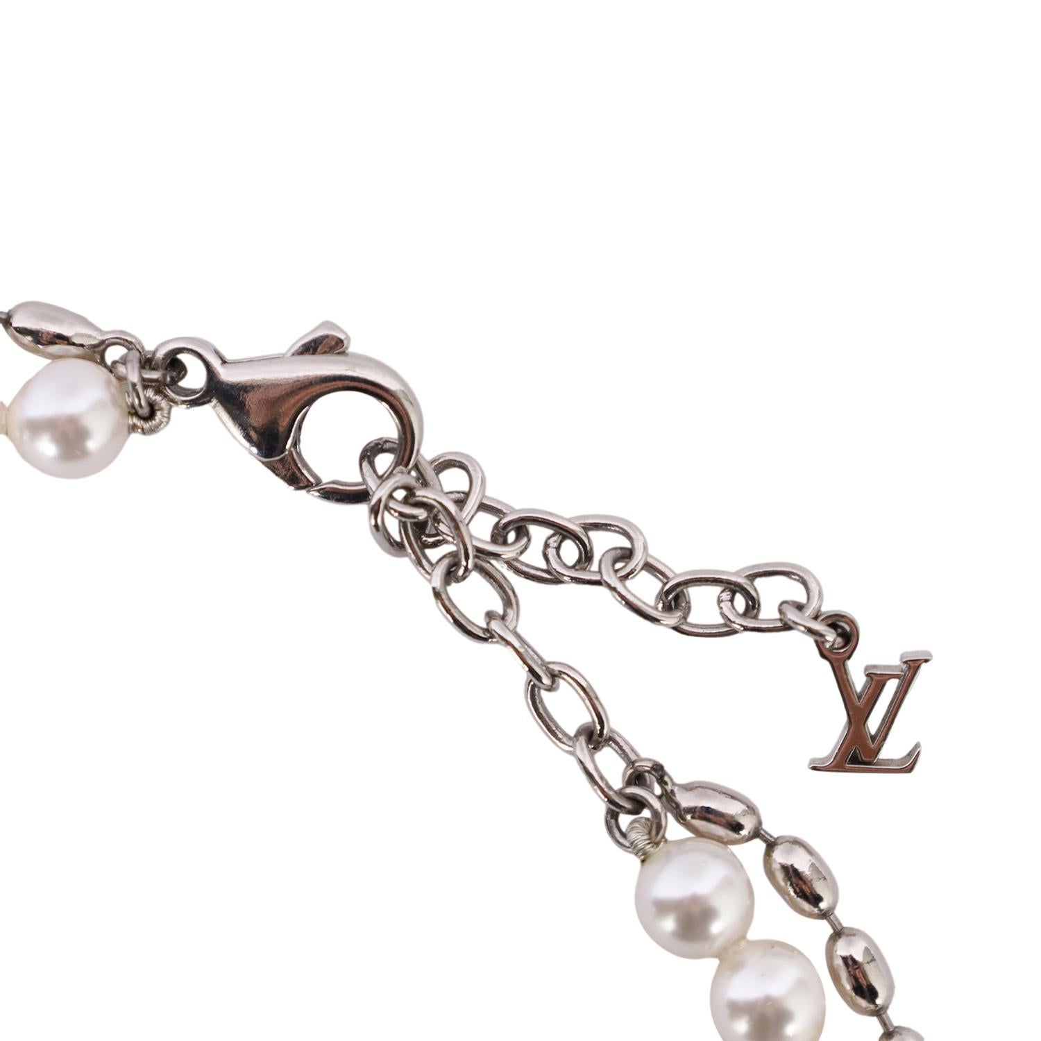 LOUIS VUITTON Pearls Fusion Necklace 1
