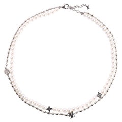 LOUIS VUITTON Pearls Fusion Necklace