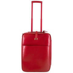 Louis Vuitton Pegase 55 Suitcase in Red Epi Leather