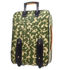 LOUIS VUITTON Pegase 60 LV Monogram Camouflage Gold Roller Bag Travel Suitcase