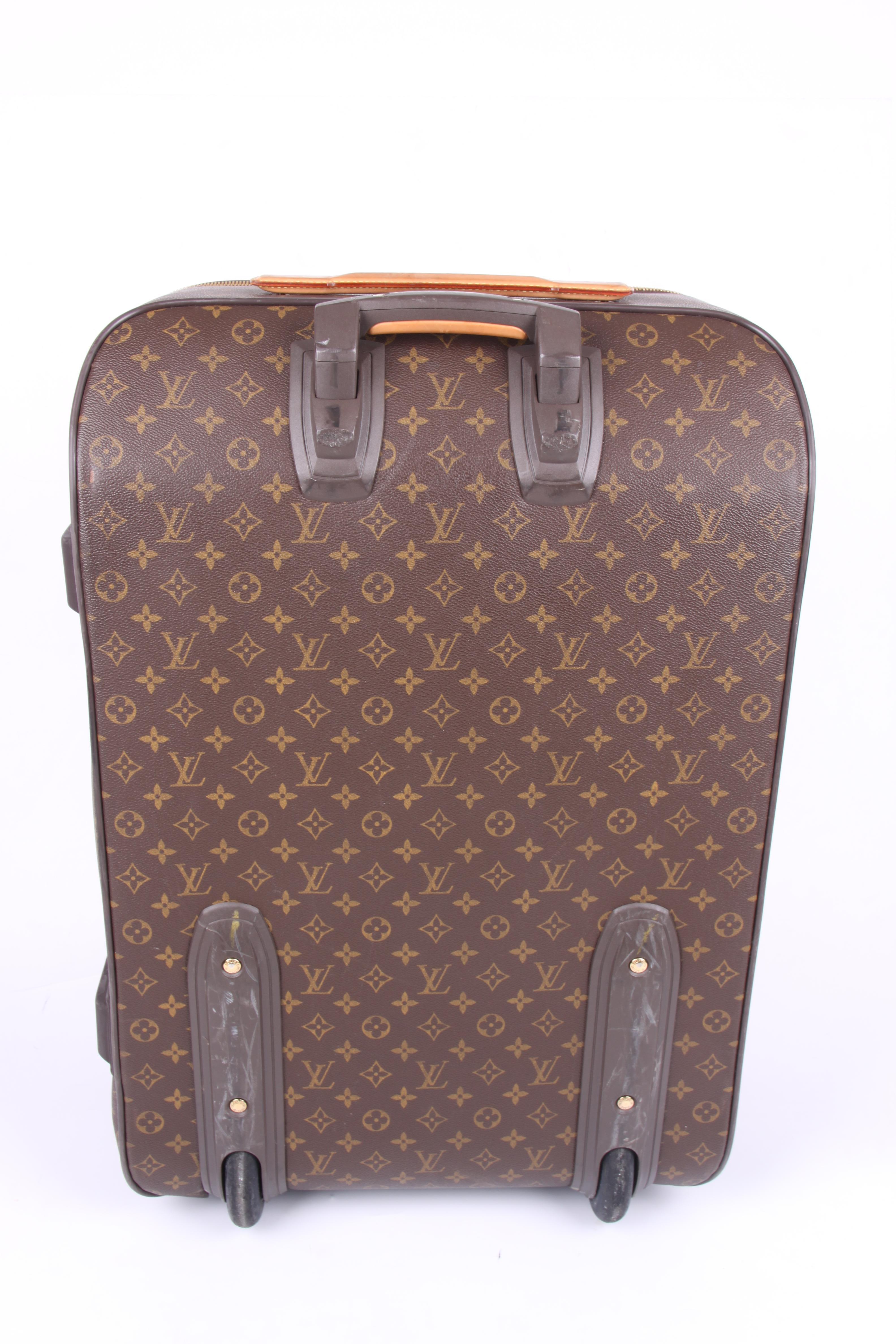 Louis Vuitton Pegase 70 Monogram Suitcase - brown 1