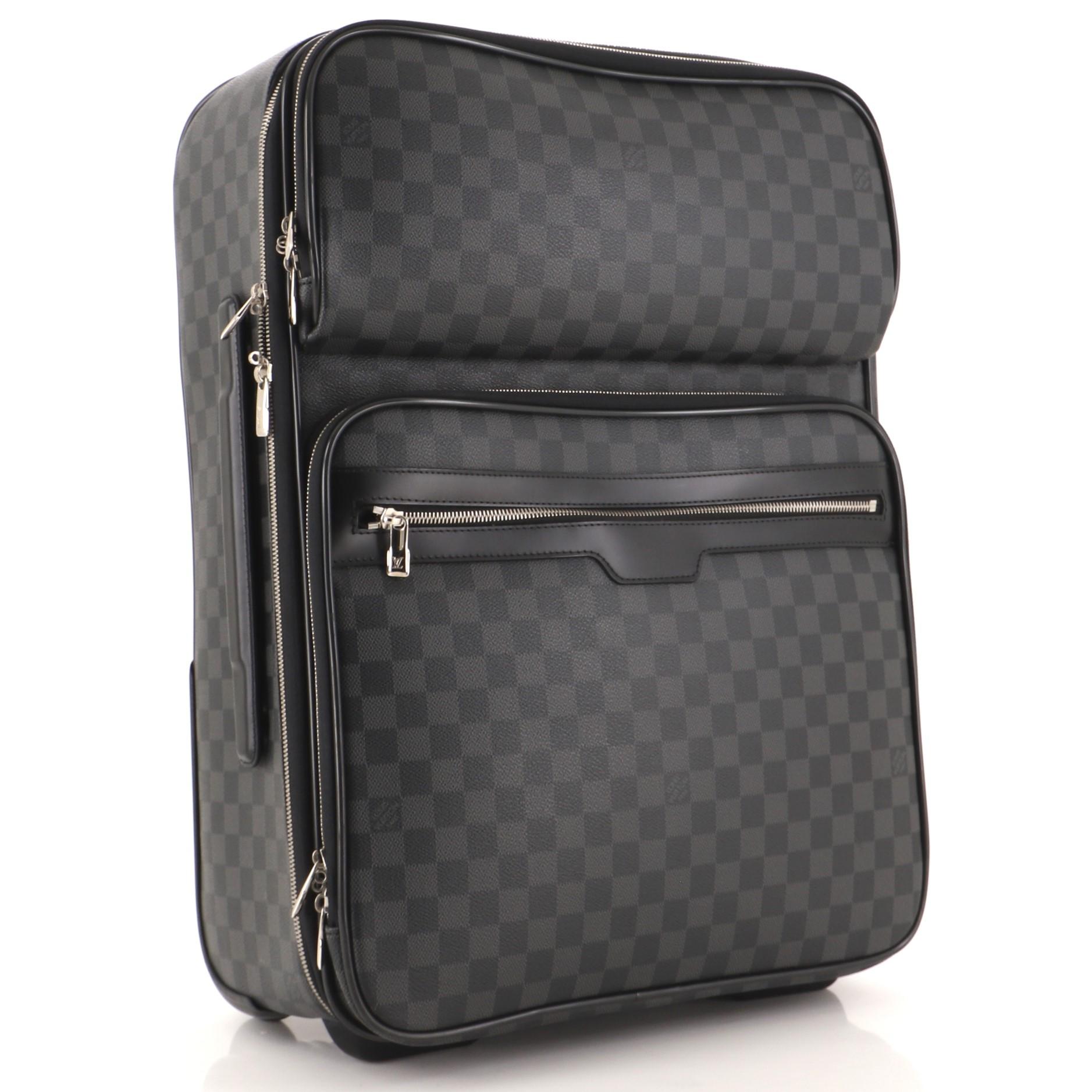 Louis Vuitton Monogram Canvas Business Pegase Legere 55 Luggage For Sale at  1stDibs