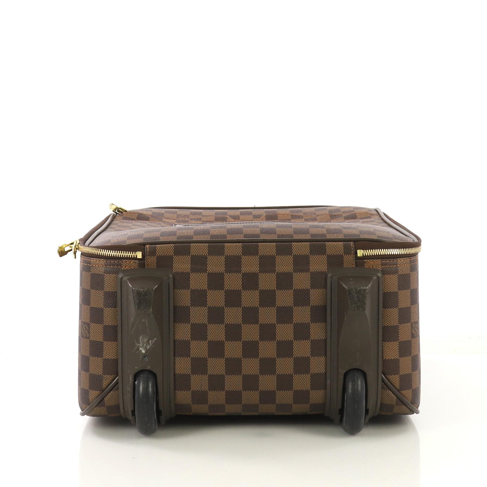 Louis Vuitton Pegase Luggage Damier 45 In Good Condition In NY, NY