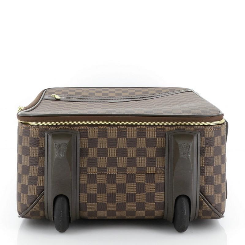 Louis Vuitton Pegase Luggage Damier 55  In Good Condition In NY, NY
