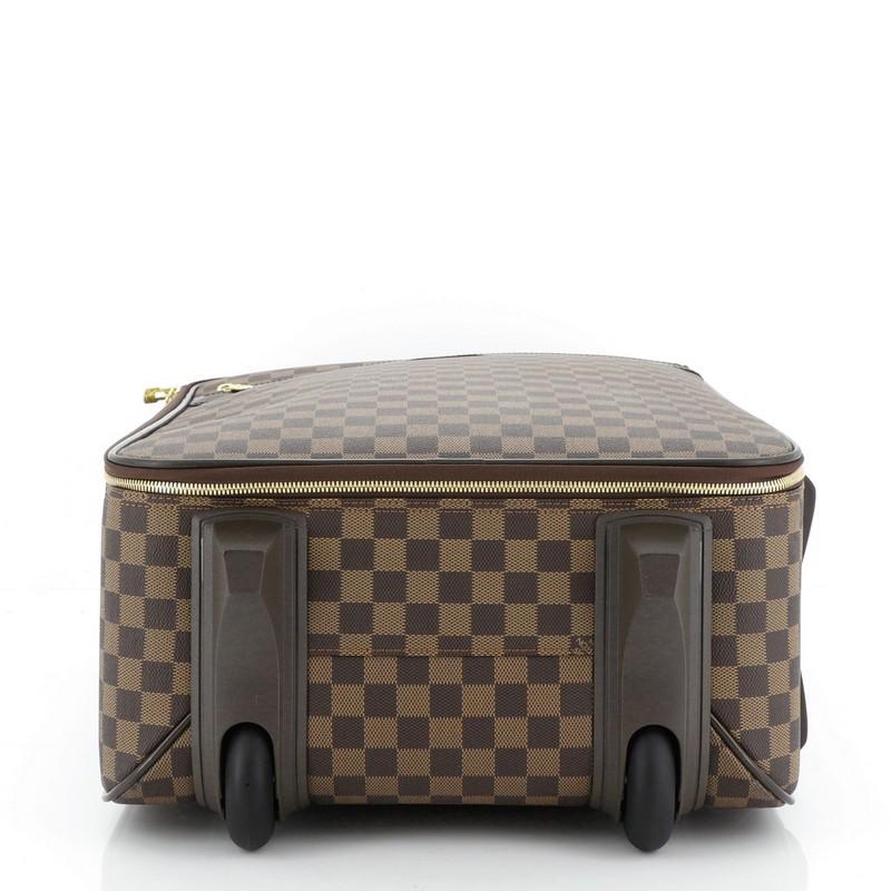 Louis Vuitton Pegase Luggage Damier 55 In Good Condition In NY, NY